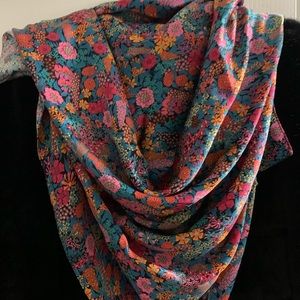 Beautiful liberty silk scarf,Liberty fabric